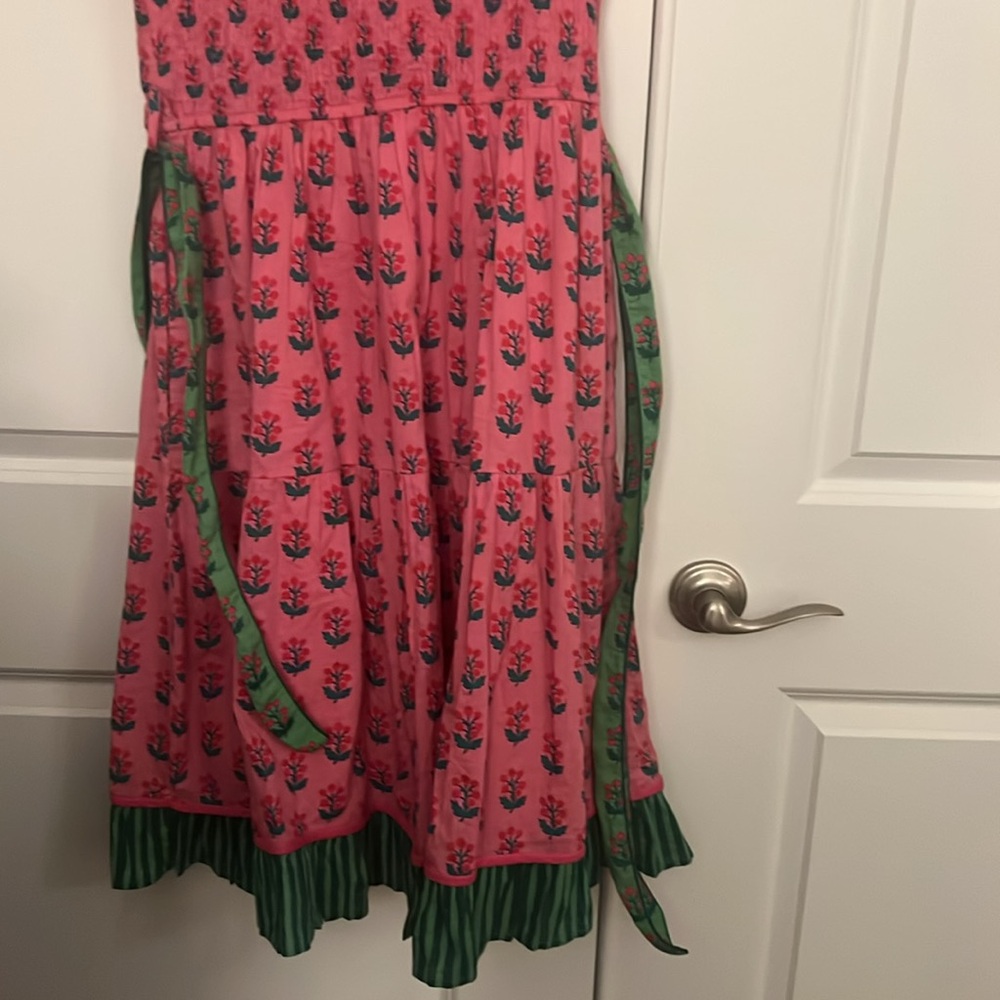 Make me an offer!  Printfresh Let's Ruffle Dress In Bloom - pink cosmos M - Picture 5 of 8